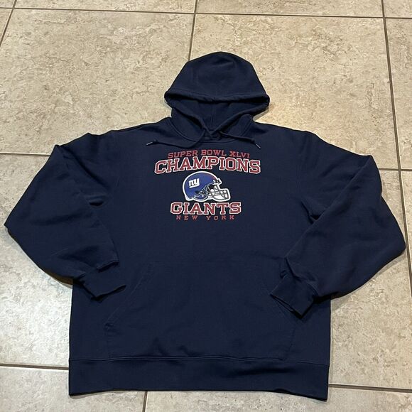 Reebok Other - 2012 Reebok/New York Giants “Super Bowl XLVI Champions” Sweatshirt Hoodie Medium